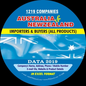 List of Australian Importers Companies in Excel Format